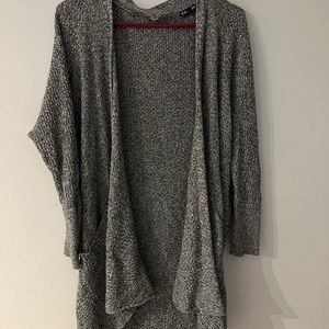 Grayish white Express cardigan. Super comfy. Size XS